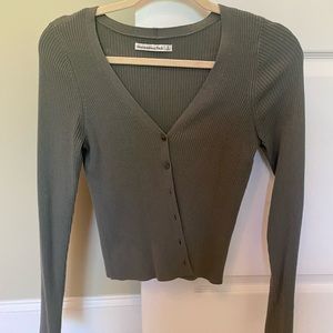 Abercrombie & Fitch Cropped Cardigan